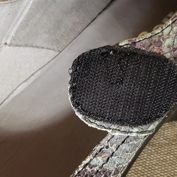 Alegria Ella Onyx Snake Mary Jane Shoe - Picture 4 of 5